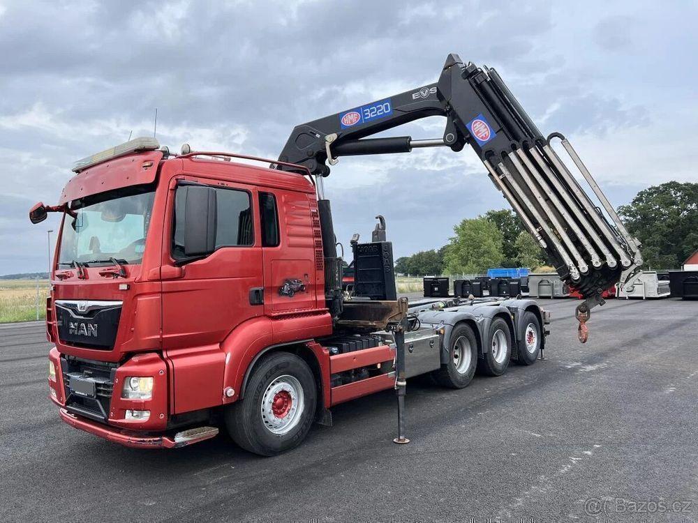 MAN TGS 35.480 8x4 Nosič kontejneru s hydraulickou rukou